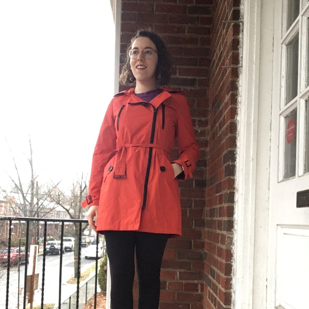 Miss Sixty Retro trench raincoat